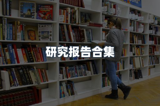 研究报告合集